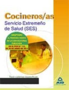Cocineros del Servicio Extremeño de Salud (Ses): Test Materias es Pecificas