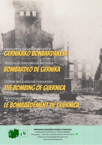 Gernika Bonbardaketa/El Bombardeo de Gernika (3 Dvd: 1.Gernika, B Onbardaketa.2.Gernikako Picasso. 3. 1937-2007. Gernika.multimedia Bezala) (Edición en Euskera)