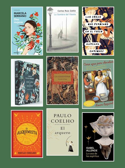 Las Diez Mejores Novelas Españolas