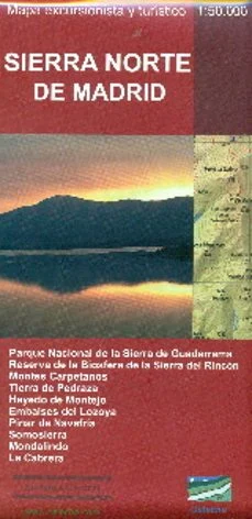 Mapa Turistico Sierra de Madrid