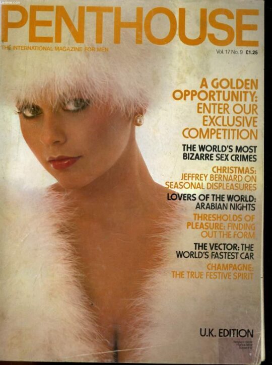 Penthouse. The International Magazine For Men. Vol. 9 Nº 11.